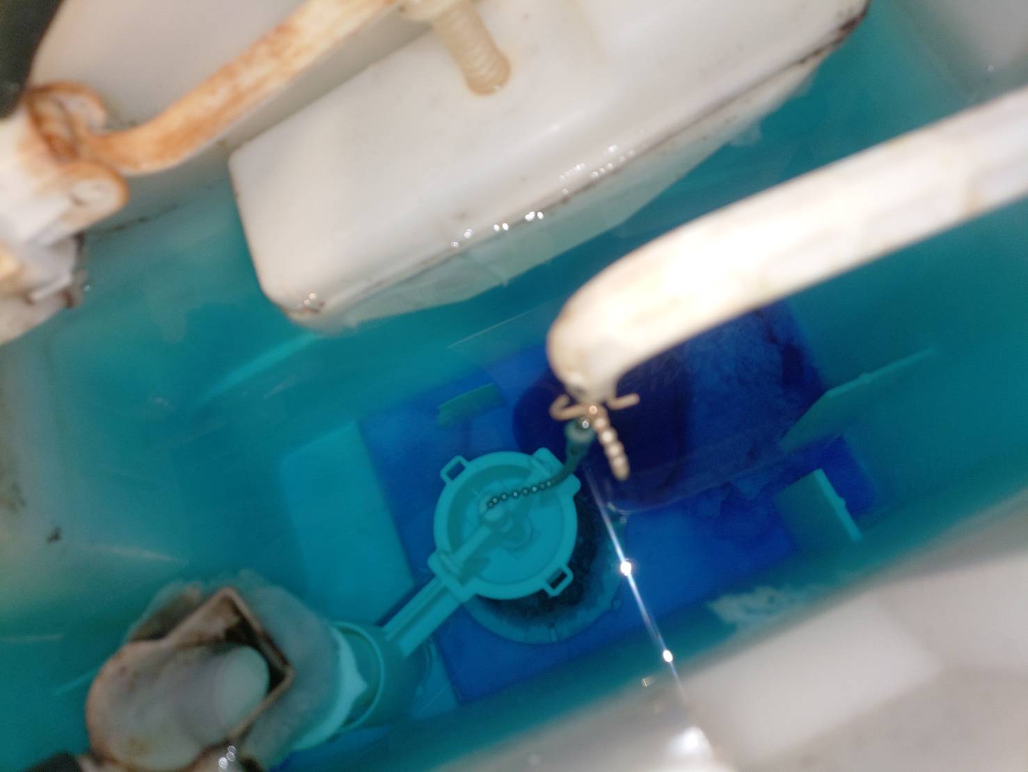 東京都大田区蒲田のマンションでトイレの修理に伺いました。